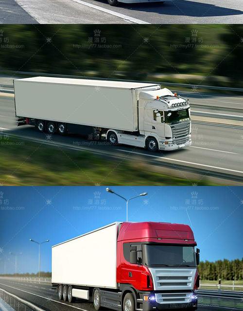 超大超高清图片卡车货车货运汽车辆交通运输物流工具美工设计素材